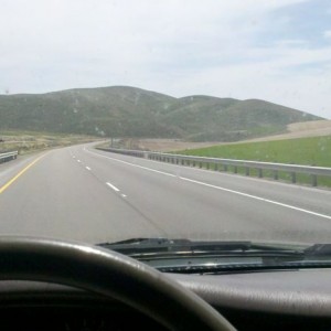 Driving to moab....kinda boring