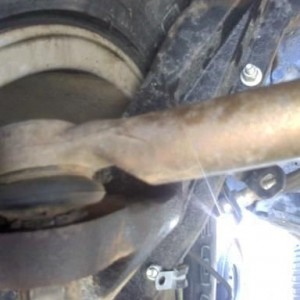 bad tie rod end?