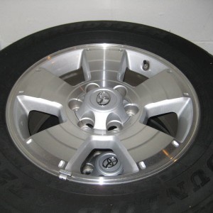 2011 TRD Sport Stock Wheels, Tires, Mudflaps