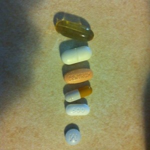 I hate taking pills. Smh