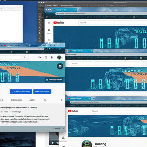 Youtube header evolution