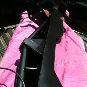 Finally powder coated