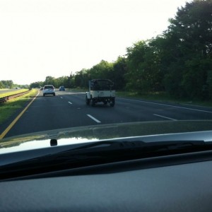 Not quite live but from earlier this morning. Old FJ.