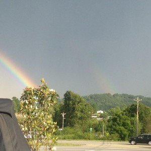 Double rainbow! 