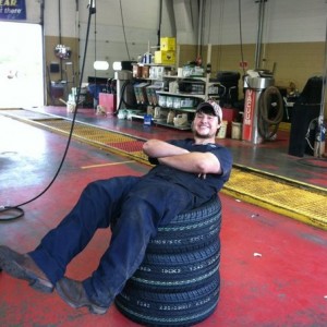 My Tire and Lube Express Lazy Boy. Hahaha.