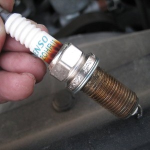 used spark plug
