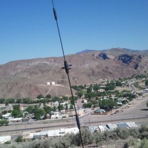 Sitting atop "Oh Shit" mtn waiting to prerun this course.