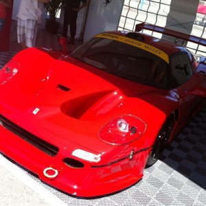 First of many. Ferrari days at laguna seca today. 1 of 3 f50gts in the worl