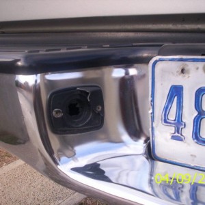 2004 Licence Plate light Holder Wanted
