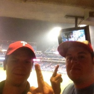Snuck in the suite with my fell