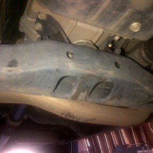 Need a new crossbeam. Relocating the exhaust first