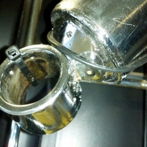 HAHA robot welders FTL Shocks at les schwab tire the welder missed the join