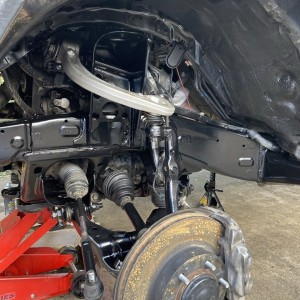 Por-15 Chassis restoration - Fender well