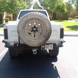 Got to get a new spare tire and rim LOL