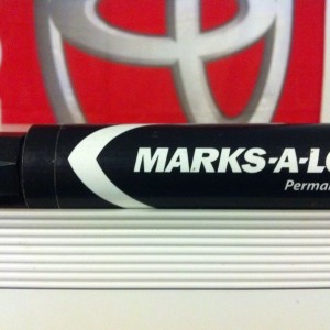 Best touch up tool for all black vans slip on shoes!