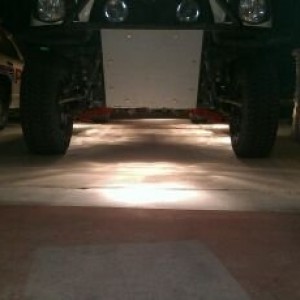 One with the rock lights on.