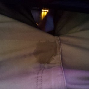 Why is it when ever you spill something on your lap, its always in the most