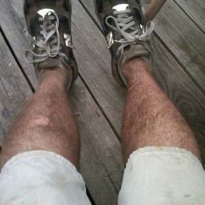 Tanned to perfection. HaHa
