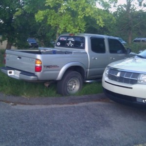 Designated parking is for pussies