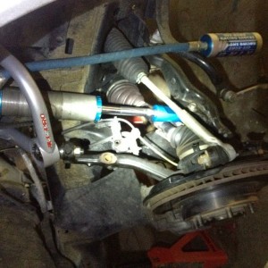 Cycling 2.5x6" kings with all pro 1.25" UCAs, full droop, CVs don