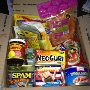 Care package from home! :woot: