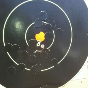 Second shot group... 100 yards