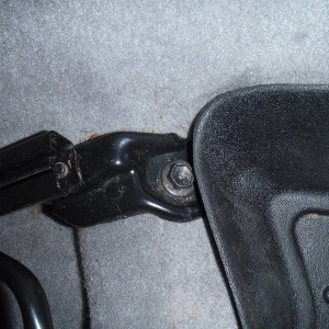 iPad mounting location for base