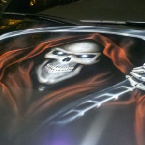 On the hood
