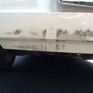 My girl got rear ended earlier