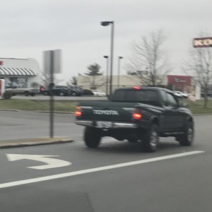 Spotted this driving down the road today. She looks broke :(