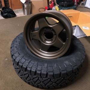 SCS F5 Wrapped in Nitto Ridge Grapplers