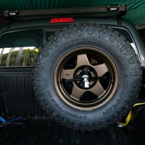 Spare Tire Bedrail Mount from @Ghost SHIP