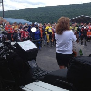 Our clubs national dual sport ride. Expecting 600+ riders this weekend