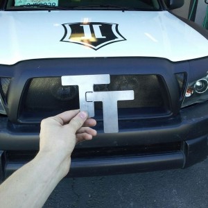 Rolls Royce Toyota Tacoma emblem. Thanks BAMF