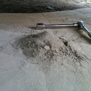 Front crossmember packed solid