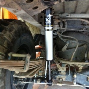 From earlier. New shocks and u-bolts installed and finally put my bump stop