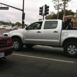 Hilux in San Diego.