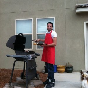 Rainbow ray grillin!