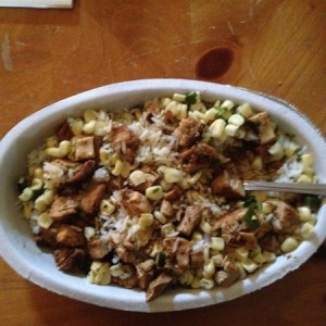 And then to finish the day, chipotle!!!