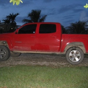 Stages of lift for my 2005 Prerunner
