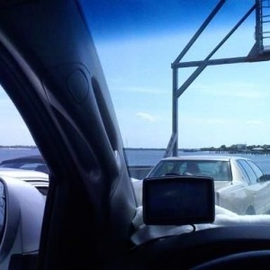 Taco @ Mayport Ferry crossing St Johns River.
