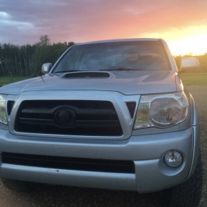 Boreal Cattle Ranch Sunset, Manning, AB, Canada, June 2014