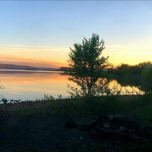 Banks Lake Sunset