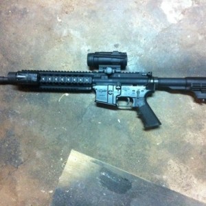 No more PSA upper. Now has a Surplus arms and ammo upper receiver. Totally 
