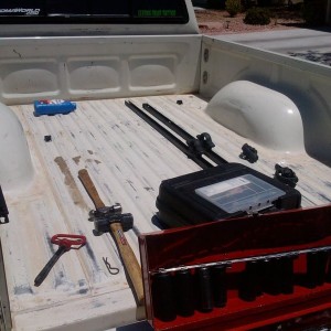Installing second Gen bed rails in my truck :woot:
