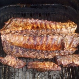 Mhhhmmm.... ribs almost done