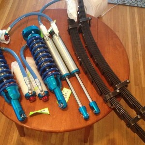 King OEM shocks w/ compression adjusters