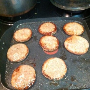 Becca would not cook me any food. So I had to do it my self, even tho she i
