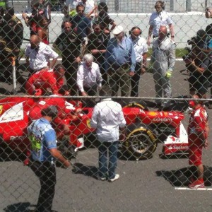 Ecclestone and Alonso