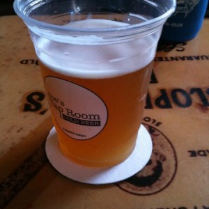 Sam Adams summer ale at Sloppy Joes in Key West